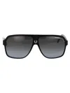 Carrera Black Acetate Sunglasses In Black
