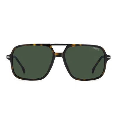 Carrera Sunglasses  350/s 086 Qt Brown/green Men In Yellow