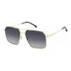 Carrera 333/s J5g/9o Men's Sunglasses - Gold Frame, Gradient Dark Grey Lenses In Gold