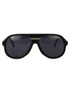Carrera Black Acetate Sunglasses In Black