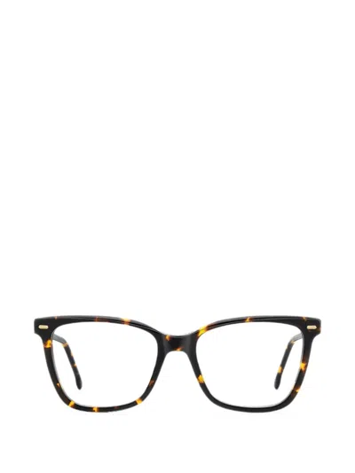 Carrera Tortoiseshell-effect Rectangular-frame Glasses In Multi