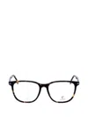 Carrera 톨토이즈셸 이펙트 스퀘어 프레임 안경 In Brown