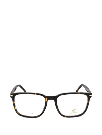 Carrera Tortoiseshell-effect Square-frame Glasses In Multi