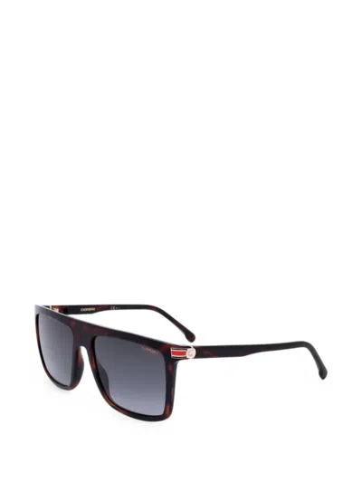 Carrera Tortoiseshell-effect Square-frame Sunglasses In Yellow