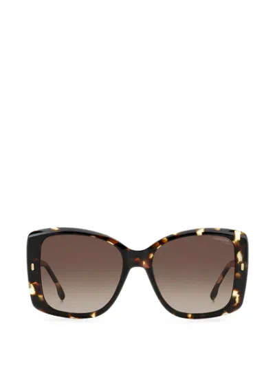 Carrera Tortoiseshell-effect Square-frame Sunglasses In Multi