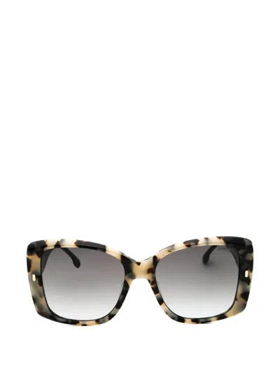 Carrera Tortoiseshell-effect Square-frame Sunglasses In Brown