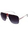 Carrera Unisex 1018/s 63mm Sunglasses In Black