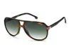 Carrera Unisex 1045/s Sunglasses In Havana/green Shaded In Multi