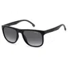 Carrera Unisex 54 Mm Black Sunglasses In Black