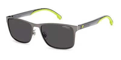 Carrera Unisex 55 Mm Grey Sunglasses Ca2037ts-0r80-ir