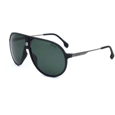 Carrera Unisex 63 Mm Green Sunglasses In Black