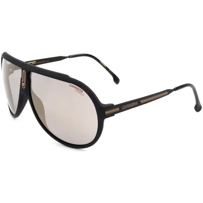 Carrera Unisex 63 Mm Grey Sunglasses In Black