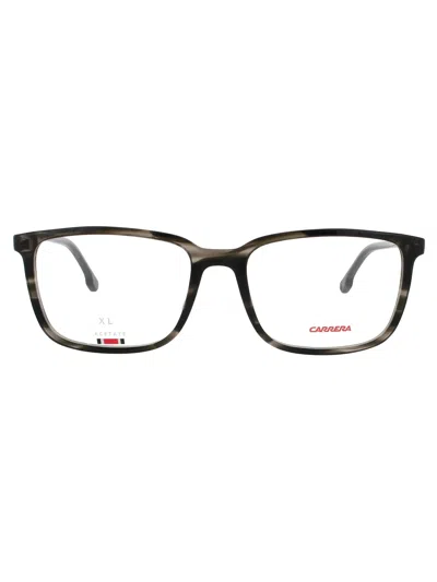 Carrera Unisex Acetate 254 Eyeglasses In Red