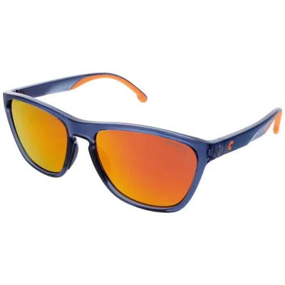 Carrera Unisex Blue Rectangular Sunglasses 8058s0pjpuw In ["blue"]