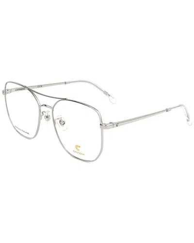 Carrera Unisex  3013 53mm Optical Frames In Silver