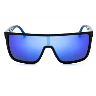 Carrera Unisex  8060/s-0d51 Z0 Sunglasses In Blkblueb/blue ml In Multi