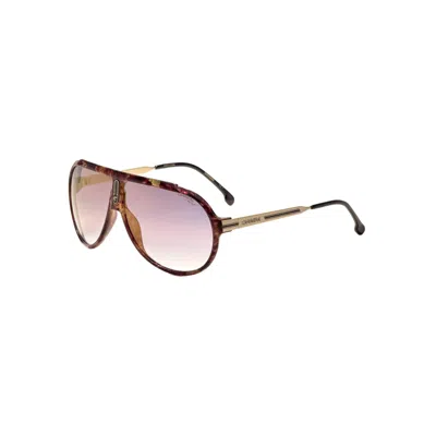 Carrera Unisex Endurance 63mm Yellow Havana Sunglasses Endurance65-n-epz-fq In Multi