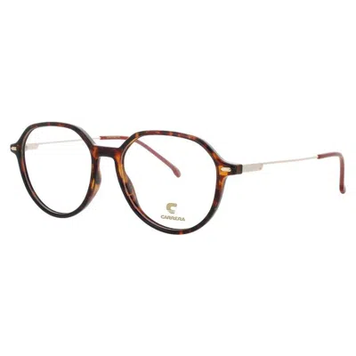 Carrera Unisex Red Rectangular Eyeglass Frames 2044to6350