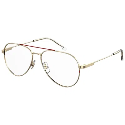 Carrera Unisex' Spectacle Frame  -2020t-j5g Gold  53 Mm Gbby2 In White