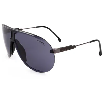 Carrera Unisex 99 Mm Black Sunglasses In Blue