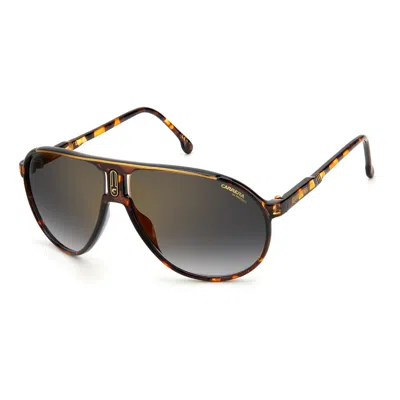 Carrera Unisex Sunglasses  Champion65-wr9-fq Gbby2 In Brown