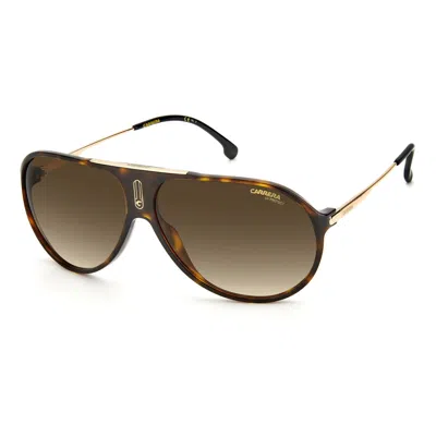 Carrera Unisex Sunglasses  Hot65-086-ha  63 Mm Gbby2 In Brown