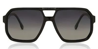 Carrera Victory C 01/s Polarized 807/wj Men's Sunglasses Black Size 60 In Red