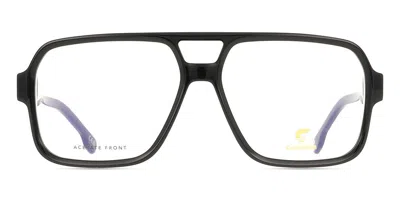 Carrera Victory C 16 2m2/2y Blu-light Block Occhiali Da Vista Neri Per Uomo (solo Montatura) In Black