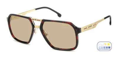 Carrera Victory C 27/s 0uc/ii Men's Sunglasses Red Size 59 In Brown