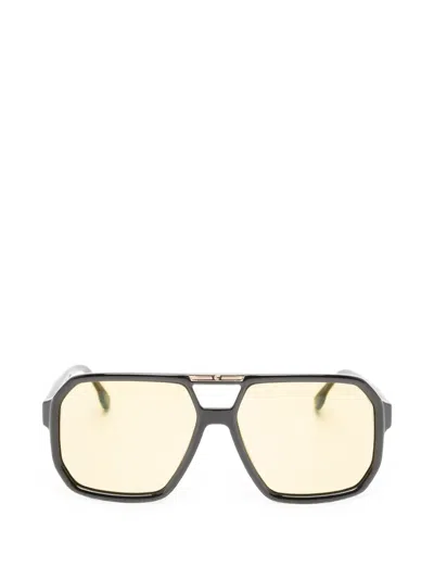 Carrera 빅토리 C01/s 기하학 프레임 선글라스 In Transparent