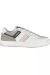 Carrera White Polyester Sneaker In White