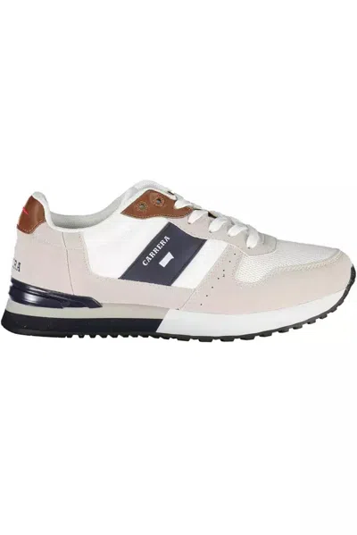 CARRERA CARRERA WHITE ECO LEATHER MEN MEN'S SNEAKER