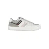 Carrera White Polyester Sneaker In White