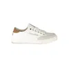 Carrera White Polyester Sneaker In White