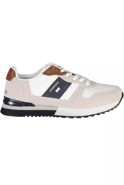 Carrera White Polyester Sneaker In Multi