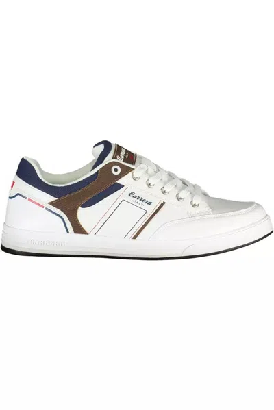 Carrera White Polyester Trainer