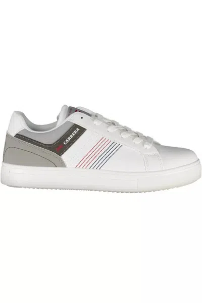 Carrera White Polyester Sneaker In Multi