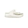 Carrera White Polyethylene Sandal