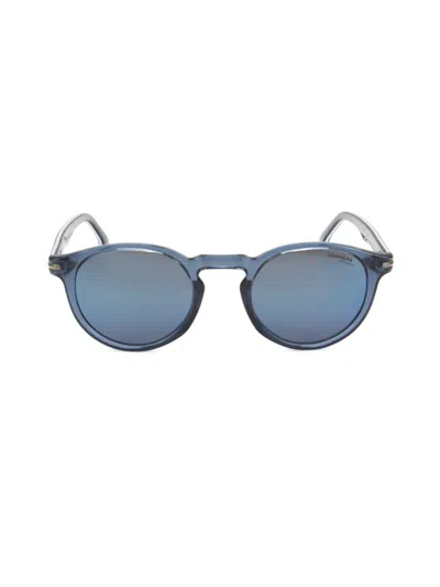 Carrera Women's 50mm Logo Round Sunglasses In Blue