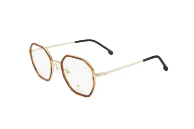 Carrera Women's 51 Mm Brown Opticals In Gold