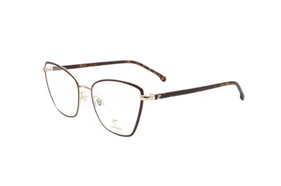 Carrera Women's 54 Mm Red Opticals In Brown