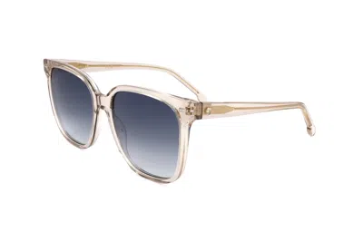 Carrera Women's 55 Mm Beige Sunglasses 3002-s-10a-55 In Blue