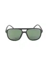 Carrera Women's 56mm Polarized Lens Aviator Sunglasses In Green