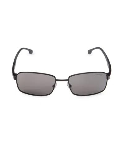 Carrera Women's 58mm Polarized Rectangle Sunglasses In Black