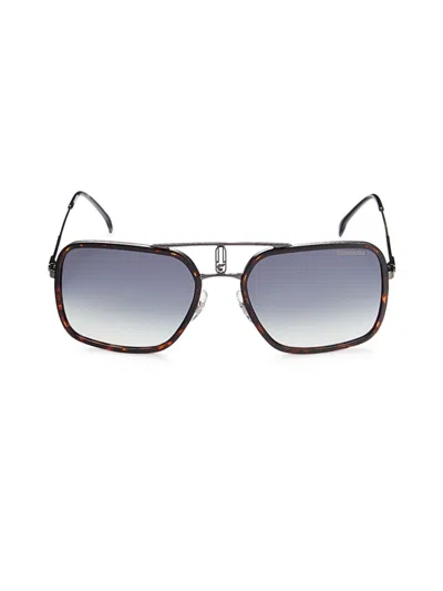 Carrera Women's  1027/s 59mm Square Sunglasses In Black Grey