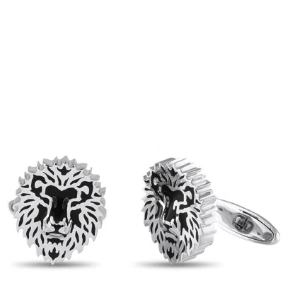 Carrera Y Carrera 18k White Gold Lion Cufflinks Ca03-032625