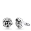 Carrera Y Carrera 18k White Gold Lion Cufflinks Ca07-032525 In White