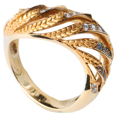 Pre-owned Carrera Y Carrera Garzas Ring Mini In Multi