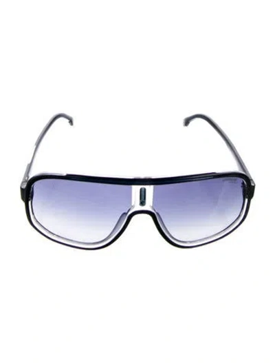 Pre-owned Carrera Y Carrera Shield Gradient Sunglasses In Black