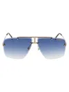 Carrera Yellow Gold Metal Sunglasses In Brown